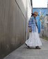 INDIGO Ombre Western Shirt